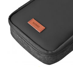 WiWU Minimal Tech Pouch Travel in Style Waterproof, black hinta ja tiedot | Urheilukassit ja reput | hobbyhall.fi