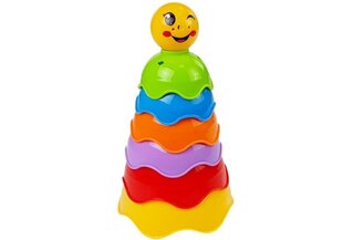 Värikäs pyramidi hinta ja tiedot | Vauvan lelut | hobbyhall.fi
