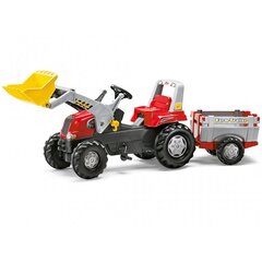 Rolly Toys Junior Traktori perävaunulla hinta ja tiedot | Poikien lelut | hobbyhall.fi