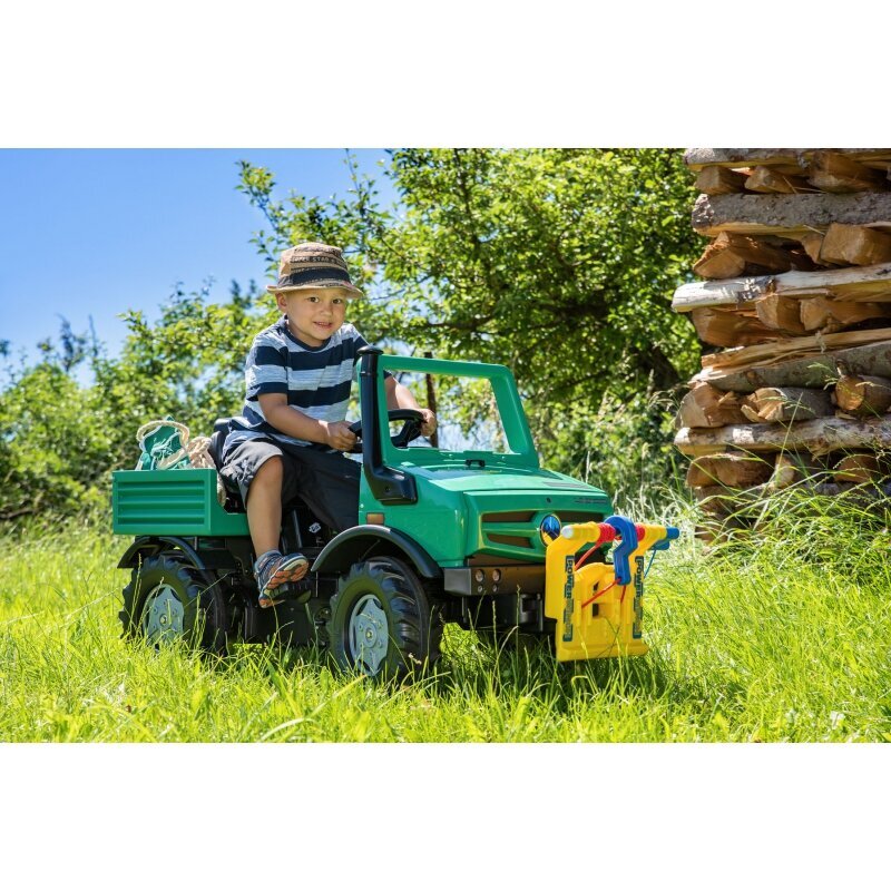 Rolly Toys Mercedes Unimog -maasturi, vihreä hinta ja tiedot | Poikien lelut | hobbyhall.fi