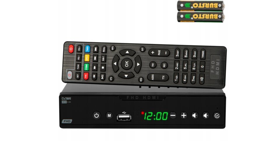 DVB-T2 Blow 4525FHD -vastaanotin ja Belsi-teline kaukosäätimille hinta ja tiedot | TV-virittimet | hobbyhall.fi