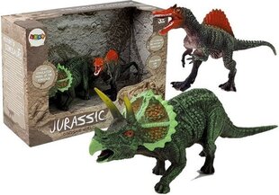 Dinosaurus-sarja "Spinosaurus ja Triceratops" hinta ja tiedot | Poikien lelut | hobbyhall.fi