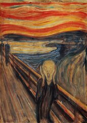 Clementoni Museum Collection Edvard Munch Shout, 1000 palan palapeli hinta ja tiedot | Palapelit | hobbyhall.fi