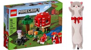 21179 LEGO Minecraft -sienitalo ja pehmotyynykissa hinta ja tiedot | LEGOT ja rakennuslelut | hobbyhall.fi