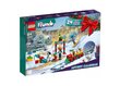 41758 LEGO® Friends Joulukalenteri 2023 + pehmotyyny 50cm hinta ja tiedot | LEGOT ja rakennuslelut | hobbyhall.fi