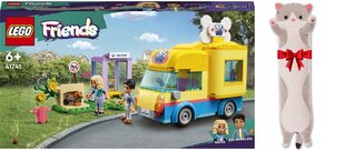 41741 LEGO® Friends koiran pelastusauto ja kissan pehmotyyny hinta ja tiedot | LEGOT ja rakennuslelut | hobbyhall.fi