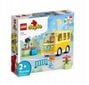 10988 LEGO® Duplo Bussimatkapalikasetti ja kissan pehmotyyny hinta ja tiedot | LEGOT ja rakennuslelut | hobbyhall.fi