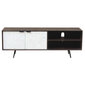 TV-kalusteet DKD Home Decor Tummanruskea 140 x 35 x 50 cm Mangopuu hinta ja tiedot | TV-tasot | hobbyhall.fi