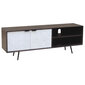 TV-kalusteet DKD Home Decor Tummanruskea 140 x 35 x 50 cm Mangopuu hinta ja tiedot | TV-tasot | hobbyhall.fi