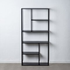 Hyllyt 90 x 30 x 188 cm Musta Teräs hinta ja tiedot | Hyllyt | hobbyhall.fi