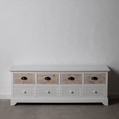 Sivupöytä LOVE 129 x 40 x 47 cm Valkoinen Kuusi hinta ja tiedot | Lipastot | hobbyhall.fi