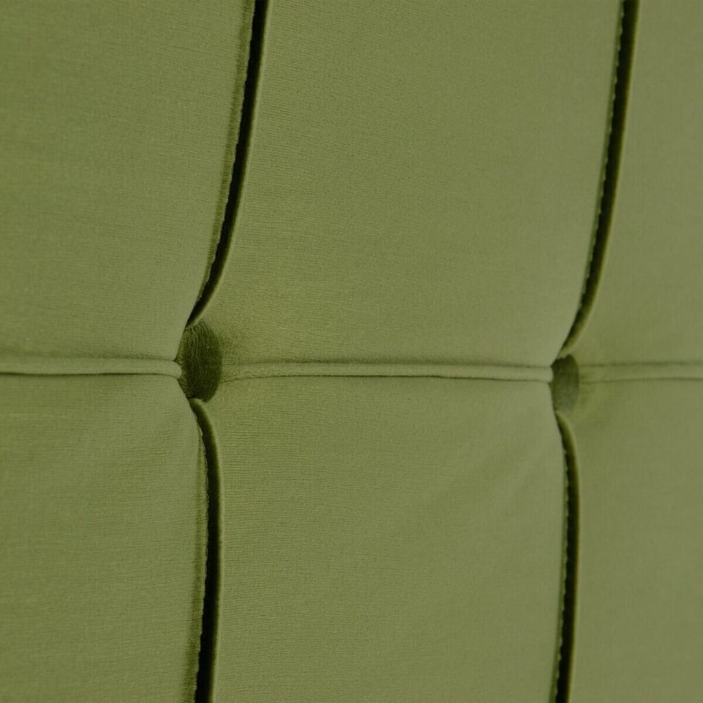 Päätylevy 160 x 7 x 64 cm Synteettinen kangas Vihreä hinta ja tiedot | Sängyt | hobbyhall.fi