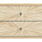 Sivupöytä 56 x 46 x 58 cm Beige Bambu Puu MDF hinta ja tiedot | Yöpöydät | hobbyhall.fi