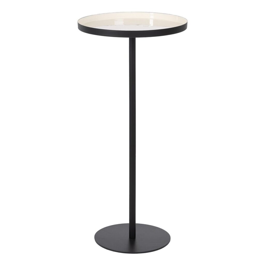 Sivupöytä 40 x 40 x 85 cm Musta Kerma Rauta hinta ja tiedot | Sohvapöydät | hobbyhall.fi