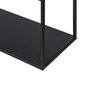 Hyllyt 70 x 13 x 70 cm Musta Metalli hinta ja tiedot | Hyllyt | hobbyhall.fi