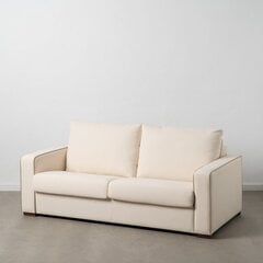 Sohva 195 x 95 x 88 cm Synteettinen kangas Kerma hinta ja tiedot | Bigbuy Home Olohuoneen kalusteet | hobbyhall.fi