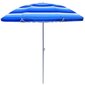 Parvekerannan sateenvarjo 160 cm siniset viivat hinta ja tiedot | Aurinkovarjot ja markiisit | hobbyhall.fi
