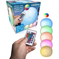 Koristeellinen kuunvalaisin 11,5cm RGB hinta ja tiedot | Pöytävalaisimet | hobbyhall.fi