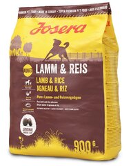 Josera su ėriena ir ryžiais, 5 x 900g hinta ja tiedot | Josera Lemmikit | hobbyhall.fi