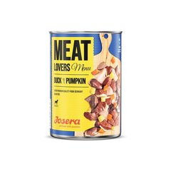 Josera Meatlovers Menu ankka ja kurpitsa, 6x400 g hinta ja tiedot | Koiran märkäruoka | hobbyhall.fi