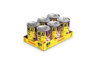 Josera Meatlovers Pure su kalakutiena, 6x800 g hinta ja tiedot | Koiran märkäruoka | hobbyhall.fi