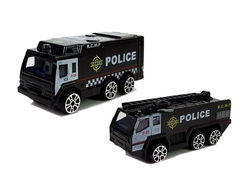 Poliisin kuljetuskone, 1:64 hinta ja tiedot | Poikien lelut | hobbyhall.fi