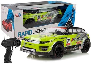 Rapid Legend kauko-ohjattava auto, vihreä hinta ja tiedot | Poikien lelut | hobbyhall.fi