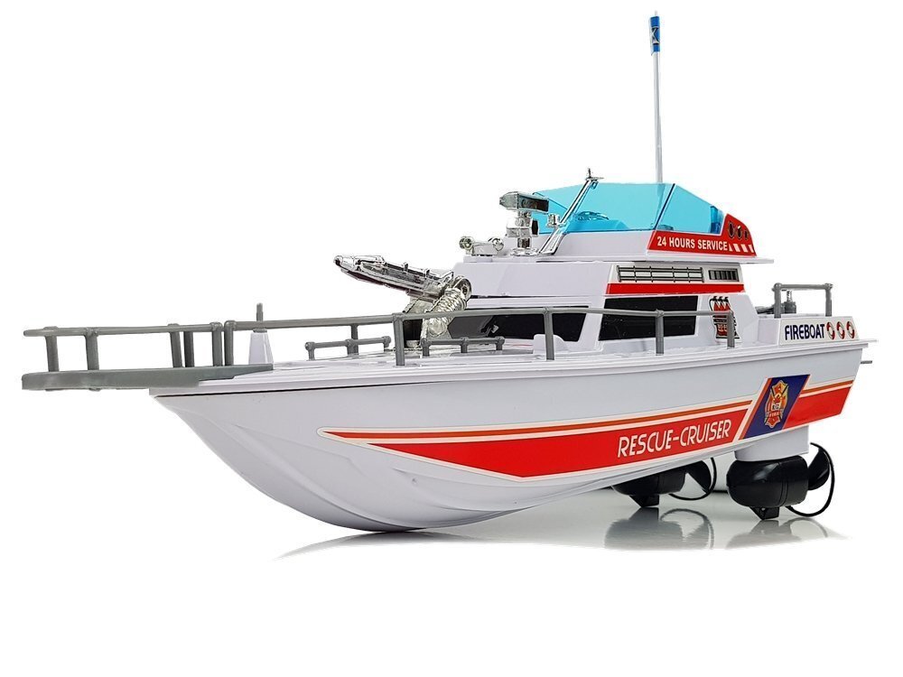 Kauko-ohjattava pelastusalus Rescue Cruiser hinta ja tiedot | Poikien lelut | hobbyhall.fi