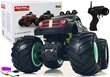 Off-Road Big Wheels kauko-ohjattava auto, vihreä ja musta hinta ja tiedot | Poikien lelut | hobbyhall.fi