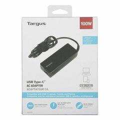 Targus APA108EU 100W hinta ja tiedot | Kannettavien tietokoneiden laturit | hobbyhall.fi