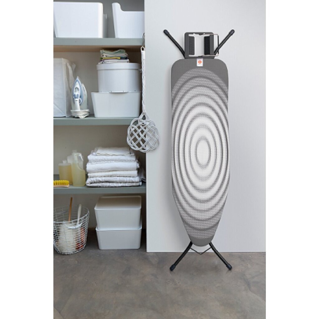 Brabantia Silityslauta B koko, 124x38 cm, SIR, Titan Oval hinta ja tiedot | Silityslaudat | hobbyhall.fi