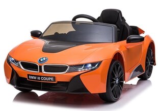 Sähköauto BMW I8, oranssi hinta ja tiedot | Lasten sähköautot | hobbyhall.fi