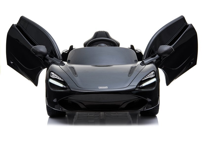 McLaren 720S yksipaikkainen sähköauto lapsille, musta hinta ja tiedot | Lasten sähköautot | hobbyhall.fi