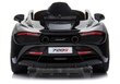 McLaren 720S yksipaikkainen sähköauto lapsille, musta hinta ja tiedot | Lasten sähköautot | hobbyhall.fi