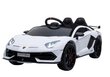 Lamborghini Aventador sähköauto lapsille, valkoinen hinta ja tiedot | Lasten sähköautot | hobbyhall.fi