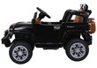 Jeep JJ245 yksipaikkainen sähköauto lapsille, musta hinta ja tiedot | Lasten sähköautot | hobbyhall.fi