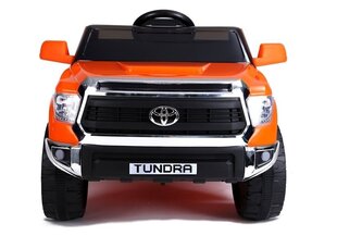 Toyota Tundra sähköauto lapsille, yksipaikkainen, oranssiksi lakattu hinta ja tiedot | Lasten sähköautot | hobbyhall.fi