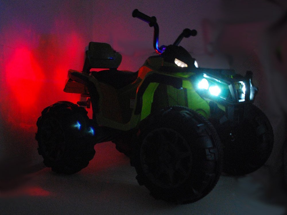 QUAD Lasten mönkijä Keltainen hinta ja tiedot | Lasten sähköautot | hobbyhall.fi