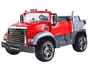 Mack Trucks sähköauto lapsille, punainen hinta ja tiedot | Lasten sähköautot | hobbyhall.fi