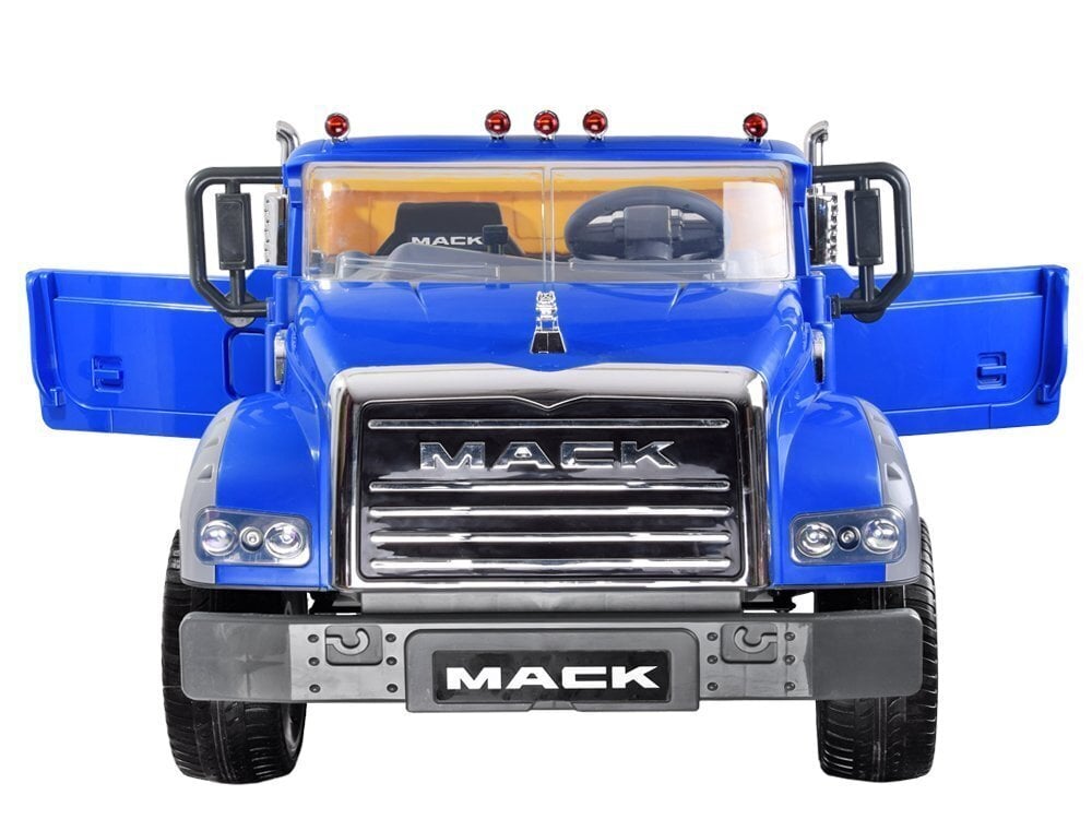 Mack Trucks sähköauto lapsille, sininen hinta ja tiedot | Lasten sähköautot | hobbyhall.fi