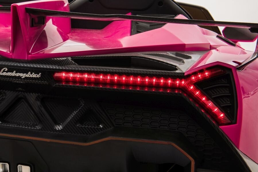 Lamborghini Veneno MP4 sähköauto lapsille, vaaleanpunainen hinta ja tiedot | Lasten sähköautot | hobbyhall.fi