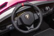 Lamborghini Veneno MP4 sähköauto lapsille, vaaleanpunainen hinta ja tiedot | Lasten sähköautot | hobbyhall.fi