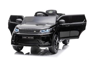 Range Rover sähkökäyttöinen yksipaikkainen, musta lakattu hinta ja tiedot | Lasten sähköautot | hobbyhall.fi