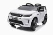 Range Rover sähkökäyttöinen yksipaikkainen, valkoinen hinta ja tiedot | Lasten sähköautot | hobbyhall.fi