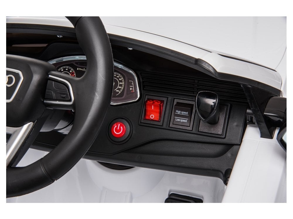 Audi RS Q8 yksipaikkainen sähköauto, valkoinen hinta ja tiedot | Lasten sähköautot | hobbyhall.fi