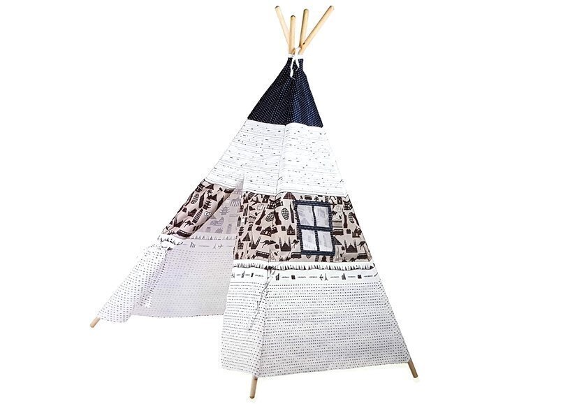 Lasten teltta Teepee hinta ja tiedot | Lasten leikkimökit ja -teltat | hobbyhall.fi