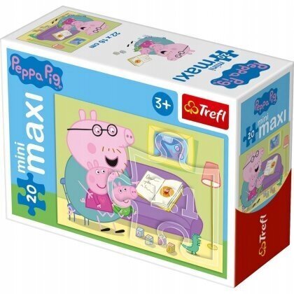 TREFL Peppa Pig (Pipsa Possu) Mini Maxi Palapeli Pipsa Possu, 20 palaa hinta ja tiedot | Palapelit | hobbyhall.fi