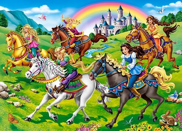 Palapeli Castorland Princess Horse Ride, 260 palaa hinta ja tiedot | Palapelit | hobbyhall.fi