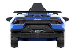 Lamborghini Huracan sähköauto, sininen hinta ja tiedot | Lasten sähköautot | hobbyhall.fi