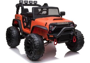 Sähköauto lapsille JEEP JC666, oranssi hinta ja tiedot | Lasten sähköautot | hobbyhall.fi